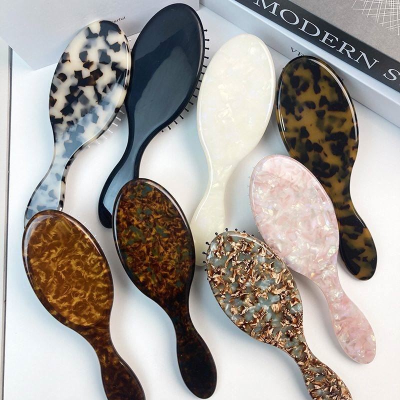 Sisir gunting rambut berus rambut sikat rambut custom dengan pemegang