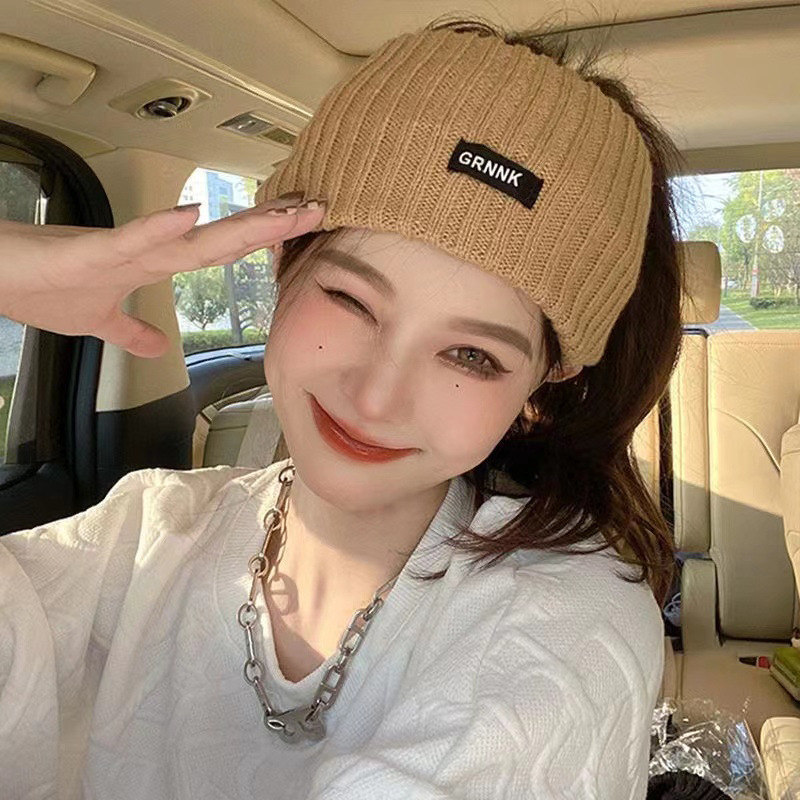 Fesyen Gadis Rajutan Balut Balai Rambut Yoga Berpandu Di Lebar Sukan Headbands Spa Spa untuk Wanita Wanita
