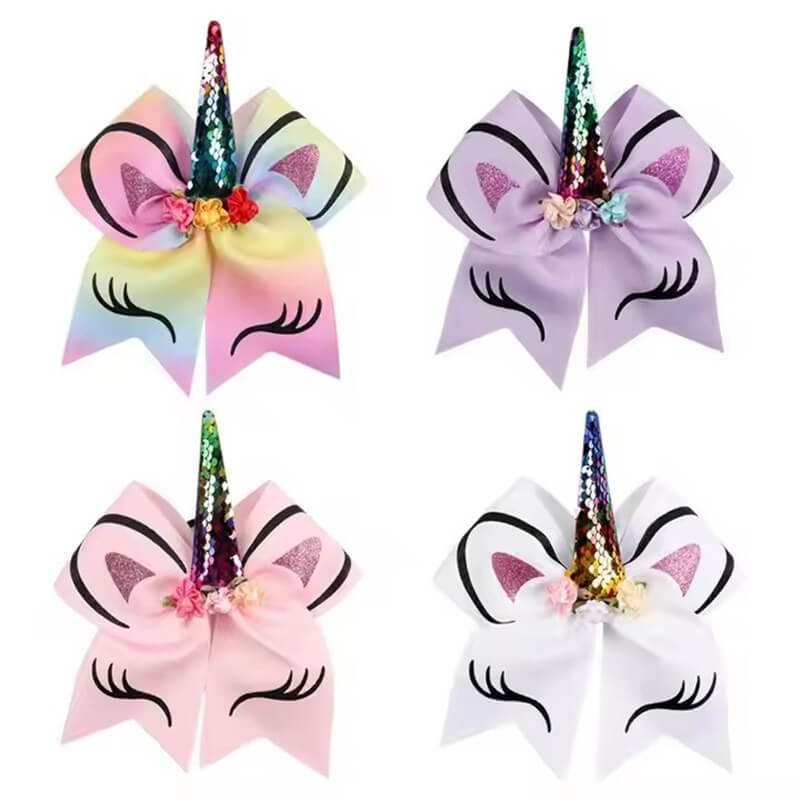 Unicorn JoJo Bows Ikat Rambut Untuk Kanak-kanak